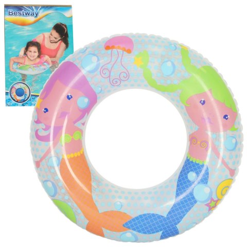 Kółko do pływania koło dmuchane kółko plażowe syrenki 60 kg BESTWAY 36113 51 cm Kik Sp. z o. o. Sp. k. Kółko do pływania koło dmuchane kółko plażowe syrenki 60 kg BESTWAY 36113 51 cm Kik Sp. z o. o. Sp. k.