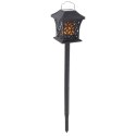 Lampa solarna ogrodowa ażurowa latarenka wisząca wbijana lampion 12 LED Kik Sp. z o. o. Sp. k.