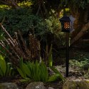 Lampa solarna ogrodowa ażurowa latarenka wisząca wbijana lampion 12 LED Kik Sp. z o. o. Sp. k.