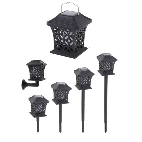 Lampa solarna ogrodowa ażurowa latarenka wisząca wbijana lampion 12 LED Kik Sp. z o. o. Sp. k. Lampa solarna ogrodowa ażurowa latarenka wisząca wbijana lampion 12 LED Kik Sp. z o. o. Sp. k.