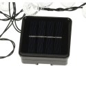 Lampki ogrodowe solarne kulki 7m 50LED ciepły biały Kik Sp. z o. o. Sp. k.