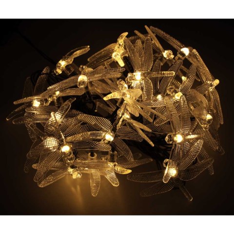 Lampki ogrodowe solarne ważki 6,5m 30LED ciepły biały Kik Sp. z o. o. Sp. k. Lampki ogrodowe solarne ważki 6,5m 30LED ciepły biały Kik Sp. z o. o. Sp. k.