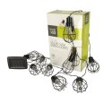 Lampki ogrodowe solarne żarówki girlanda loft 10LED Kik Sp. z o. o. Sp. k.