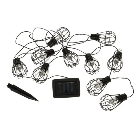 Lampki ogrodowe solarne żarówki girlanda loft 10LED Kik Sp. z o. o. Sp. k. Lampki ogrodowe solarne żarówki girlanda loft 10LED Kik Sp. z o. o. Sp. k.