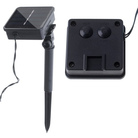 Kik Sp. z o. o. Sp. k. Lampki solarne ogrodowe łezki 6,5m 30LED zimny biały Kik Sp. z o. o. Sp. k. Lampki solarne ogrodowe łezki 6,5m 30LED zimny biały