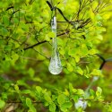 Kik Sp. z o. o. Sp. k. Lampki solarne ogrodowe łezki 6,5m 30LED zimny biały