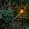 Kik Sp. z o. o. Sp. k. Lampy solarne ogrodowe pochodnie 12LED 4szt.