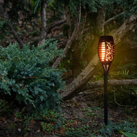 Kik Sp. z o. o. Sp. k. Lampy solarne ogrodowe pochodnie 12LED 4szt. Kik Sp. z o. o. Sp. k. Lampy solarne ogrodowe pochodnie 12LED 4szt.