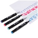 Markery dwustronne mazaki alkoholowe w etui 48 + podstawka Kik Sp. z o. o. Sp. k.
