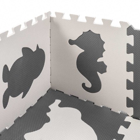 Mata edukacyjna dla dzieci piankowa puzzle szara 85 x 85 cm 9 elementów Kik Sp. z o. o. Sp. k. Mata edukacyjna dla dzieci piankowa puzzle szara 85 x 85 cm 9 elementów Kik Sp. z o. o. Sp. k.