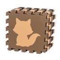 Mata edukacyjna piankowa puzzle beż 85 x 85 cm 9 elementów Kik Sp. z o. o. Sp. k.