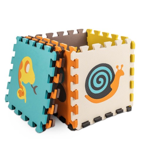 Mata edukacyjna piankowa puzzle zwierzątka kolorowa 85 x 85 cm 9 elementów Kik Sp. z o. o. Sp. k. Mata edukacyjna piankowa puzzle zwierzątka kolorowa 85 x 85 cm 9 elementów Kik Sp. z o. o. Sp. k.
