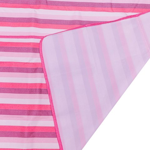 Mata plażowa wodoodporna koc piknikowy plażowy składany torba XXL 200x200cm różowa Kik Sp. z o. o. Sp. k. Mata plażowa wodoodporna koc piknikowy plażowy składany torba XXL 200x200cm różowa Kik Sp. z o. o. Sp. k.