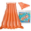 Materac dmuchany plażowy do pływania na basen wodę BESTWAY 44013 pomarańczowy 90kg 183cm Kik Sp. z o. o. Sp. k.