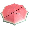 Kik Sp. z o. o. Sp. k. Parasol ogrodowy plażowy regulowany łamany 150cm arbuz UV