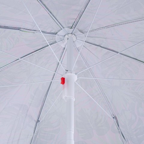Parasol ogrodowy plażowy regulowany łamany 150cm liście UV Kik Sp. z o. o. Sp. k. Parasol ogrodowy plażowy regulowany łamany 150cm liście UV Kik Sp. z o. o. Sp. k.