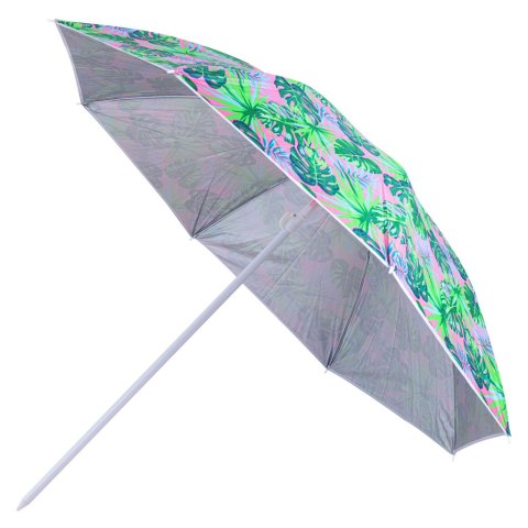 Parasol ogrodowy plażowy regulowany łamany 150cm liście UV Kik Sp. z o. o. Sp. k. Parasol ogrodowy plażowy regulowany łamany 150cm liście UV Kik Sp. z o. o. Sp. k.