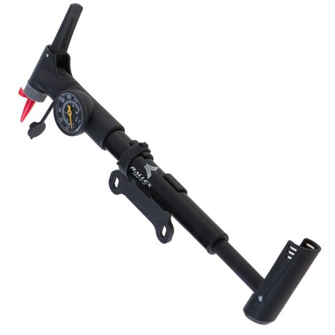 Pompka do roweru z manometrem RALLEX rowerowa ręczna do piłki materaca z uchwytem na rower Kik Sp. z o. o. Sp. k. Pompka do roweru z manometrem RALLEX rowerowa ręczna do piłki materaca z uchwytem na rower Kik Sp. z o. o. Sp. k.