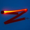 Smycz dla psa kota świecąca spacer jesień zima noc LED 1,2 m pomarańczowa Kik Sp. z o. o. Sp. k.
