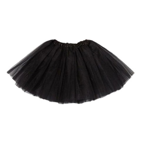 Kik Sp. z o. o. Sp. k. Spódniczka tiulowa tutu kostium strój karnawałowy przebranie czarna Kik Sp. z o. o. Sp. k. Spódniczka tiulowa tutu kostium strój karnawałowy przebranie czarna