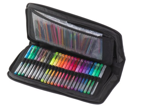 Kik Sp. z o. o. Sp. k. Długopisy żelowe kolorowe w etui 120szt + 120 wkładów Kik Sp. z o. o. Sp. k. Długopisy żelowe kolorowe w etui 120szt + 120 wkładów