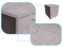 Kik Sp. z o. o. Sp. k. Folia rolka samoprzylepna okleina tapeta niebiesko-szary cement 1,22x50m