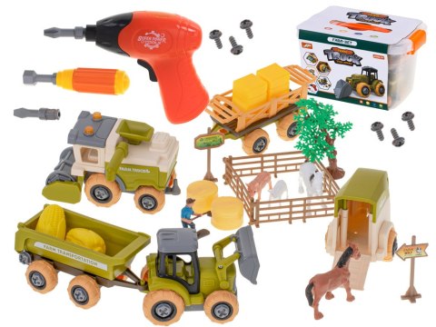 Kik Sp. z o. o. Sp. k. Gospodarstwo rolne farma traktor kombajn maszyny rolnicze zwierzęta zagroda konie + narzędzia wkrętarka Kik Sp. z o. o. Sp. k. Gospodarstwo rolne farma traktor kombajn maszyny rolnicze zwierzęta zagroda konie + narzędzia wkrętarka