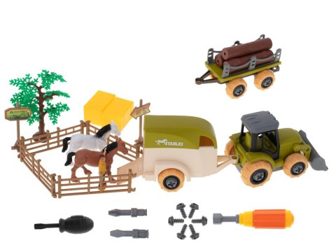 Gospodarstwo rolne farma traktor maszyny rolnicze zwierzęta zagroda konie + śrubokręt Kik Sp. z o. o. Sp. k. Gospodarstwo rolne farma traktor maszyny rolnicze zwierzęta zagroda konie + śrubokręt Kik Sp. z o. o. Sp. k.
