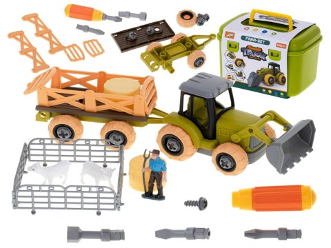 Gospodarstwo rolne farma traktor maszyny rolnicze zwierzęta zagroda owce + śrubokręt Kik Sp. z o. o. Sp. k. Gospodarstwo rolne farma traktor maszyny rolnicze zwierzęta zagroda owce + śrubokręt Kik Sp. z o. o. Sp. k.