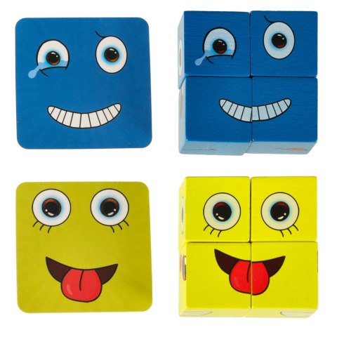 Gra edukacyjne wyzwania nauka emocji klocki drewniane Kik Sp. z o. o. Sp. k. Gra edukacyjne wyzwania nauka emocji klocki drewniane Kik Sp. z o. o. Sp. k.