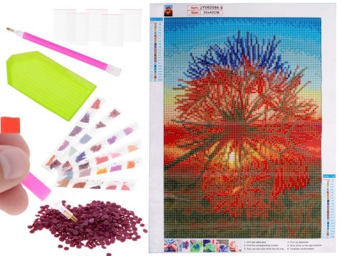 Kik Sp. z o. o. Sp. k. Haft diamentowy Diamond Painting mozaika diamentowa zestaw 5D dmuchawiec Kik Sp. z o. o. Sp. k. Haft diamentowy Diamond Painting mozaika diamentowa zestaw 5D dmuchawiec