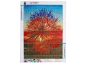 Kik Sp. z o. o. Sp. k. Haft diamentowy Diamond Painting mozaika diamentowa zestaw 5D dmuchawiec