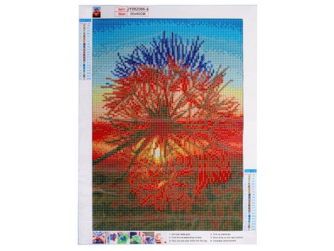 Kik Sp. z o. o. Sp. k. Haft diamentowy Diamond Painting mozaika diamentowa zestaw 5D dmuchawiec Kik Sp. z o. o. Sp. k. Haft diamentowy Diamond Painting mozaika diamentowa zestaw 5D dmuchawiec