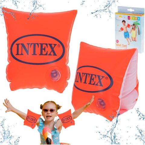 Kik Sp. z o. o. Sp. k. INTEX Rękawki dmuchane do pływania pływaczki pomarańczowe 2-5 lat Kik Sp. z o. o. Sp. k. INTEX Rękawki dmuchane do pływania pływaczki pomarańczowe 2-5 lat