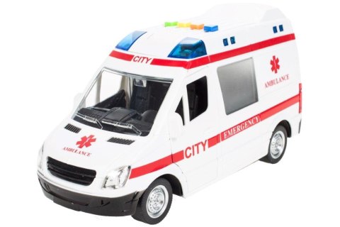 Karetka ambulans z dźwiękiem napędem 1:16 Malis Sp. z o. o.