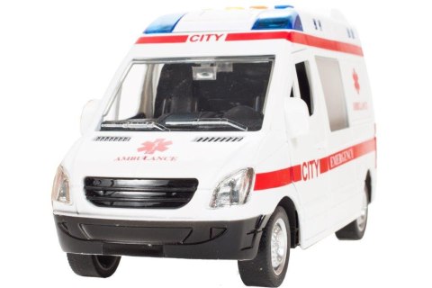 Karetka ambulans z dźwiękiem napędem 1:16 Malis Sp. z o. o. Karetka ambulans z dźwiękiem napędem 1:16 Malis Sp. z o. o.