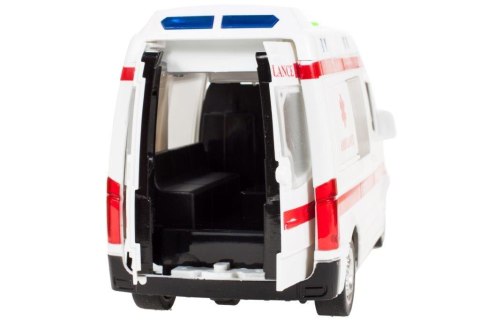 Karetka ambulans z dźwiękiem napędem 1:16 Malis Sp. z o. o. Karetka ambulans z dźwiękiem napędem 1:16 Malis Sp. z o. o.