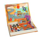 Kik Sp. z o. o. Sp. k. Książeczka magnetyczna układanka puzzle z magnesem środki transportu