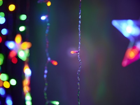 Lampki LED kurtyna gwiazdki świąteczne choinkowe 2,5m 138LED multikolor Kik Sp. z o. o. Sp. k. Lampki LED kurtyna gwiazdki świąteczne choinkowe 2,5m 138LED multikolor Kik Sp. z o. o. Sp. k.