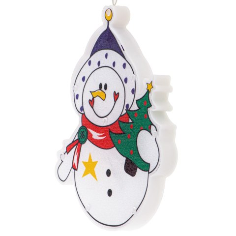 Lampki LED wisząca ozdoba dekoracja okna świąteczna przyssawka bałwan Kik Sp. z o. o. Sp. k. Lampki LED wisząca ozdoba dekoracja okna świąteczna przyssawka bałwan Kik Sp. z o. o. Sp. k.