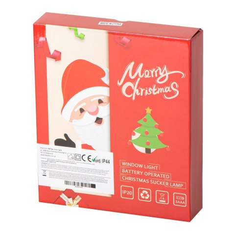 Lampki LED wisząca ozdoba dekoracja okna świąteczne choinkowe dzwoneczek przyssawki 10 LED Kik Sp. z o. o. Sp. k. Lampki LED wisząca ozdoba dekoracja okna świąteczne choinkowe dzwoneczek przyssawki 10 LED Kik Sp. z o. o. Sp. k.