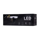 Lampy ogrodowe solarne najazdowe gruntowe czujnik zmierzchu wbijane świecący dysk 8LED 12szt. zimny biały Kik Sp. z o. o. Sp. k.