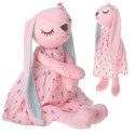 Maskotka pluszowa królik różowy 52cm Kik Sp. z o. o. Sp. k.