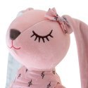 Maskotka pluszowa królik różowy 52cm Kik Sp. z o. o. Sp. k.