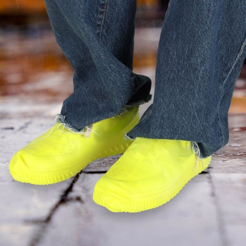 Nakładki przeciwdeszczowe na buty ochraniacze nieprzemakalne przeciwdeszczowe kalosze S żółte roz. 26-34 Kik Sp. z o. o. Sp. k. Nakładki przeciwdeszczowe na buty ochraniacze nieprzemakalne przeciwdeszczowe kalosze S żółte roz. 26-34 Kik Sp. z o. o. Sp. k.