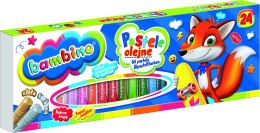 Pastele olejne kredki pastelowe Bambino 24 kolory St. Majewski Sp. z o. o.