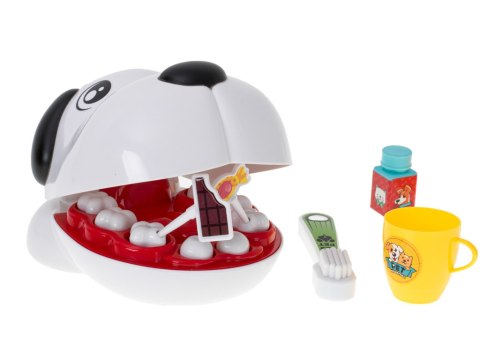 Chory ząbek dentysta zwierząt pies piesek zabawa wylecz zęba nauka weterynarz Kik Sp. z o. o. Sp. k. Chory ząbek dentysta zwierząt pies piesek zabawa wylecz zęba nauka weterynarz Kik Sp. z o. o. Sp. k.