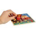 Puzzle drewniane sorter układanka straż pożarna Kik Sp. z o. o. Sp. k.