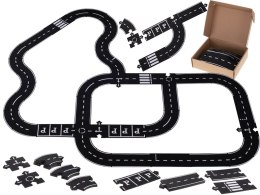 Puzzle kreatywne 2w1 droga jezdnia 40 elementów Kik Sp. z o. o. Sp. k.