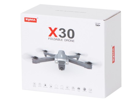 Dron RC SYMA X30 kamera HD 1080p WiFi 2.4GHz GPS Kik Sp. z o. o. Sp. k. Dron RC SYMA X30 kamera HD 1080p WiFi 2.4GHz GPS Kik Sp. z o. o. Sp. k.